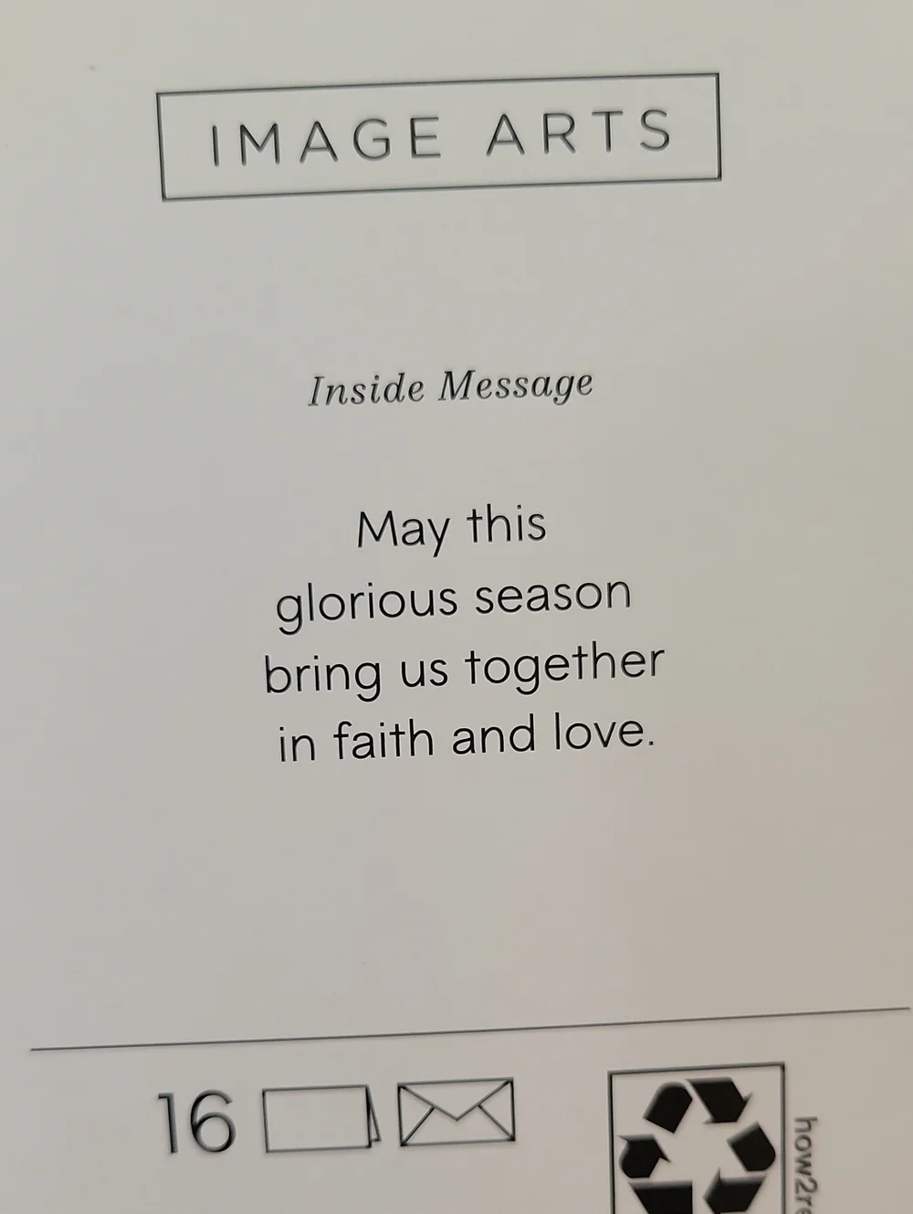 Christmas Blessings Holiday Cards 2 Pack